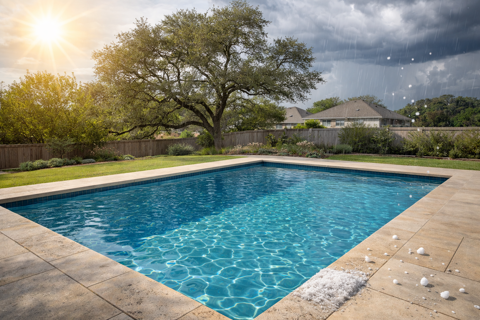 How Extreme Texas Weather Can Affect Your Swimming Pool