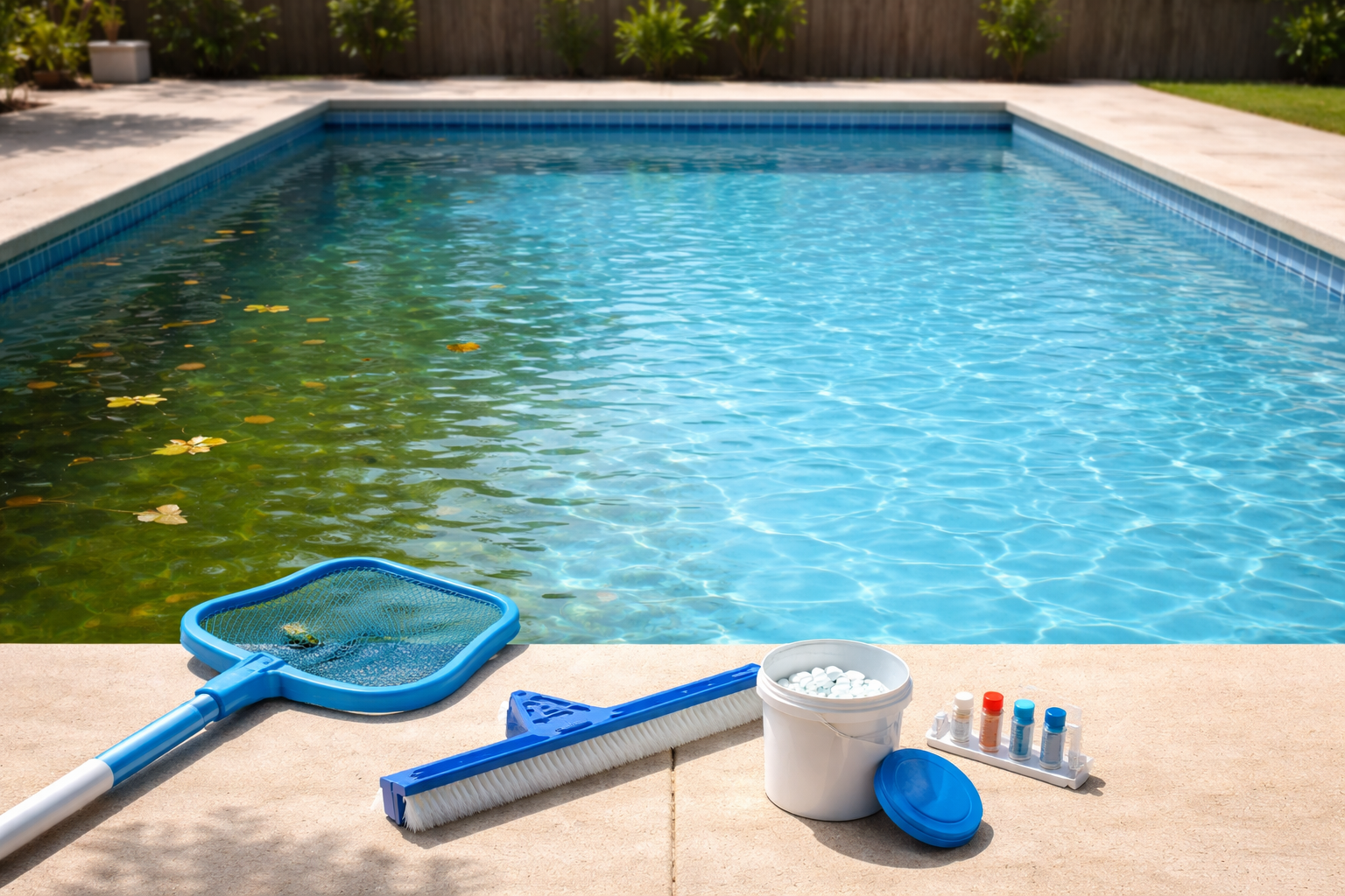 Opening a Pool in Texas in 2026 That's Been Neglected for Years